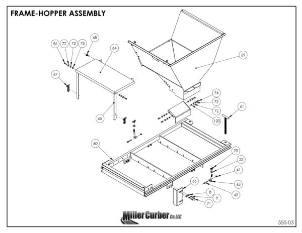 Frame Hopper Assembly