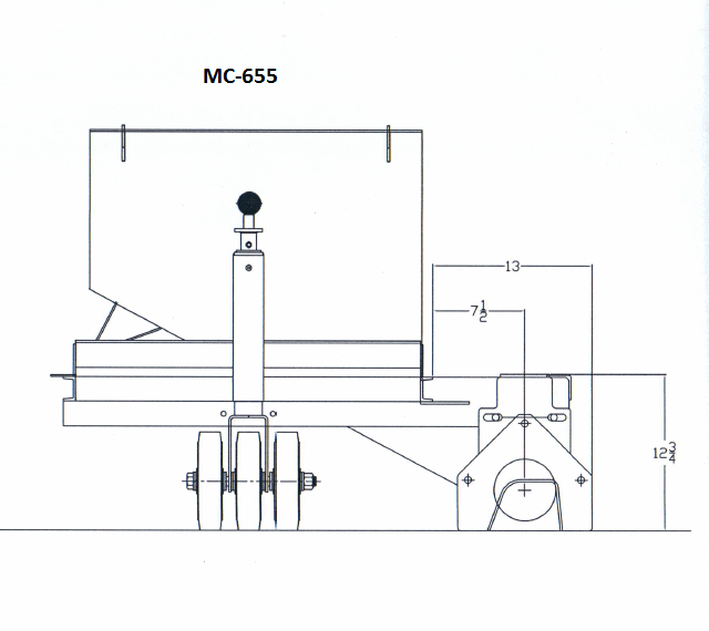 MC 655 offset, right hand extrusion only.
